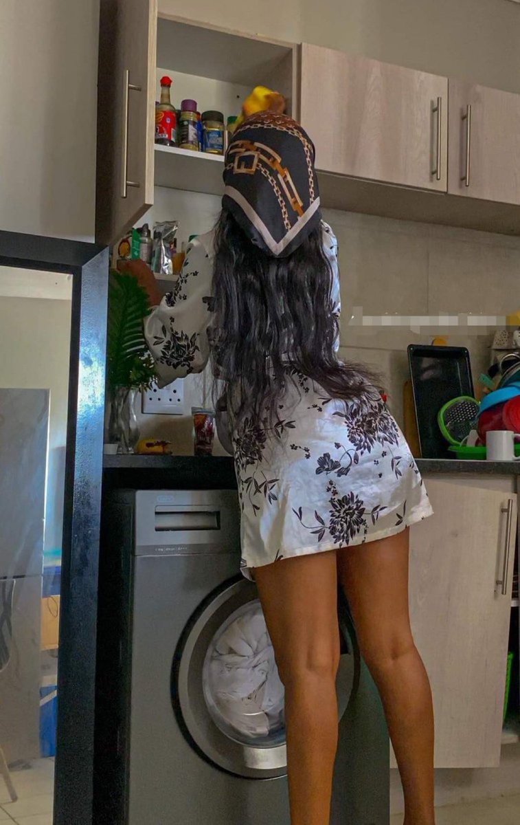 Wife: This is our new maid. 
Reply as a husband in the house😂