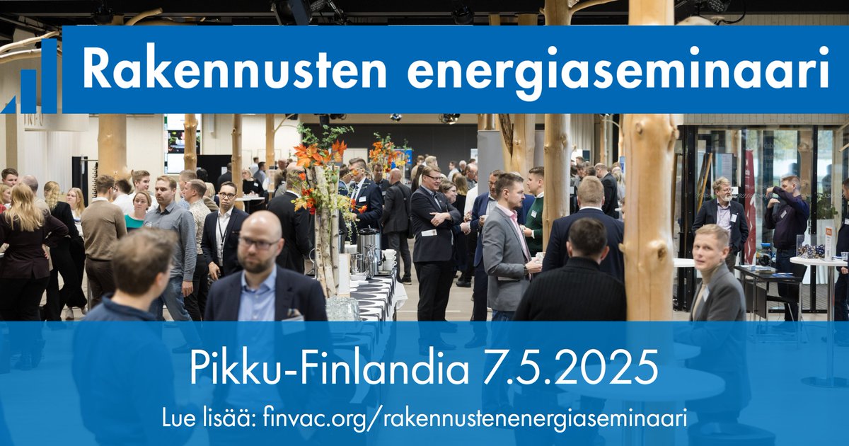 #Rakennustenenergiaseminaari*in 2025 otetaan vastaan  case-esitysehdotuksia 31.10. saakka. Se järjestetään 7.5.2025 Pikku-Finlandiassa. Lue lisää ja anna oma ehdotuksesi ohjelmaan täältä 👉 sulvi.fi/rakennusten-en…
