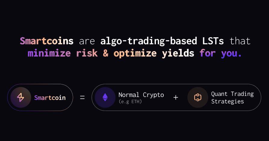 VanessaDefi's tweet image. Did you know that for the value of your BTC holding to double, another trillion dollar has to come into the ecosystem?

This makes holding blue chips like BTC or ETH for even a 2x quite far fetched.

No wonder hearing about Smartcoins brought me so much relief.
With Smartcoins…