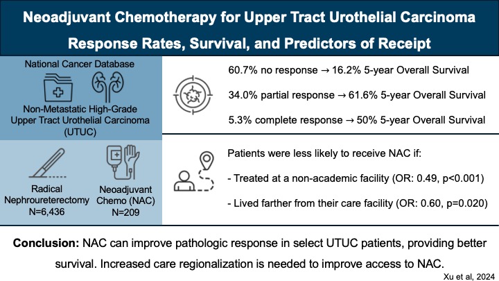 New publication in Clinical Genitourinary Cancer! Our team investigated the utilization of neoadjuvant chemotherapy in upper tract urothelial carcinoma.
doi.org/10.1016/j.clgc…