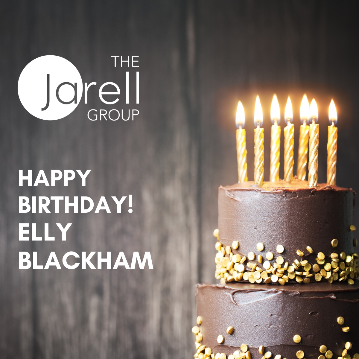We hope you have a great birthday from everyone at The Jarell Group and partnering companies. #HappyBirthday
