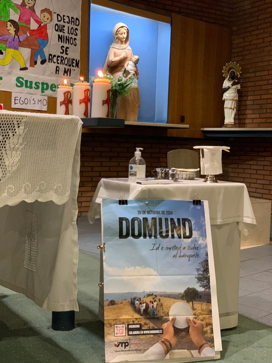 misionesgetafe's tweet photo. En las parroquias de Ntra. Señora de Fátima de Getafe y Del Carrascal de Leganés @DiocesisGetafe también estuvo muy presente el #Domund2024 @OMP_ES https://t.co/K0t9JtQWq3