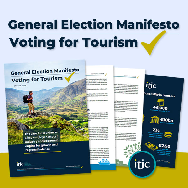 🚨Today we published our Tourism Manifesto which outlines 7 key areas the next Government must focus on to support the country’s largest indigenous industry &amp; biggest regional employer:

🔹A Whole of Government Approach
🔸Competitiveness
🔹Connectivity
🔸Political Configuration