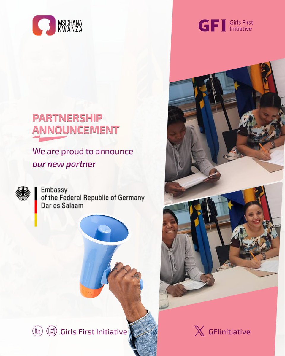 We are thrilled to announce our official partnership with the German Embassy in Tanzania to implement the “This is My Circle” program that aims to raise awareness about menstrual health and hygiene. 

Stay tuned for updates on our progress and initiatives!
#newpartnership