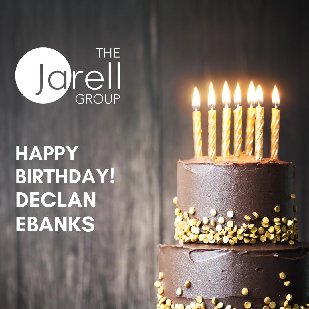 We hope you have a great birthday from everyone at The Jarell Group and partnering companies. #HappyBirthday