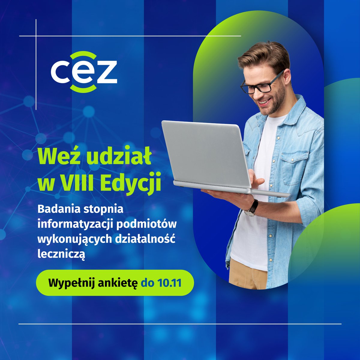 CentrumeZdrowia's tweet photo. Rozpoczęliśmy VIII edycję badania stopnia informatyzacji PWDL. Badamy gotowość do obsługi #EDM oraz plany i oczekiwania dotyczące rozwoju #ezdrowie. Ankieta online została przesłana bezpośrednio do poszczególnych podmiotów. Badanie trwa do 10 listopada. Zachęcamy do udziału!
@MZ_GOV_PL @NFZ_GOV_PL