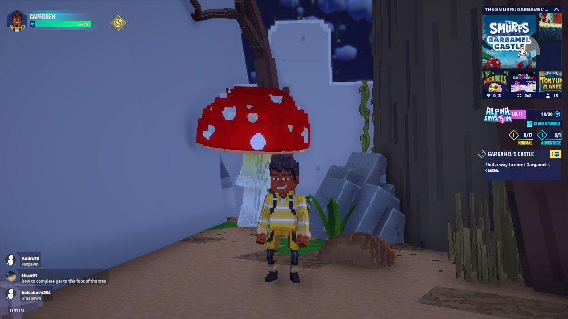 renodion1's tweet photo. Smurftastic! 💙 I'm helping Papa Smurf protect the village, what have you done to protect The Smurfs today? 👀 https://t.co/V9Th8cA9tk #TheSandbox #AlphaSeason4 #AS4SocialChallenge https://t.co/zWVSuKIRTR