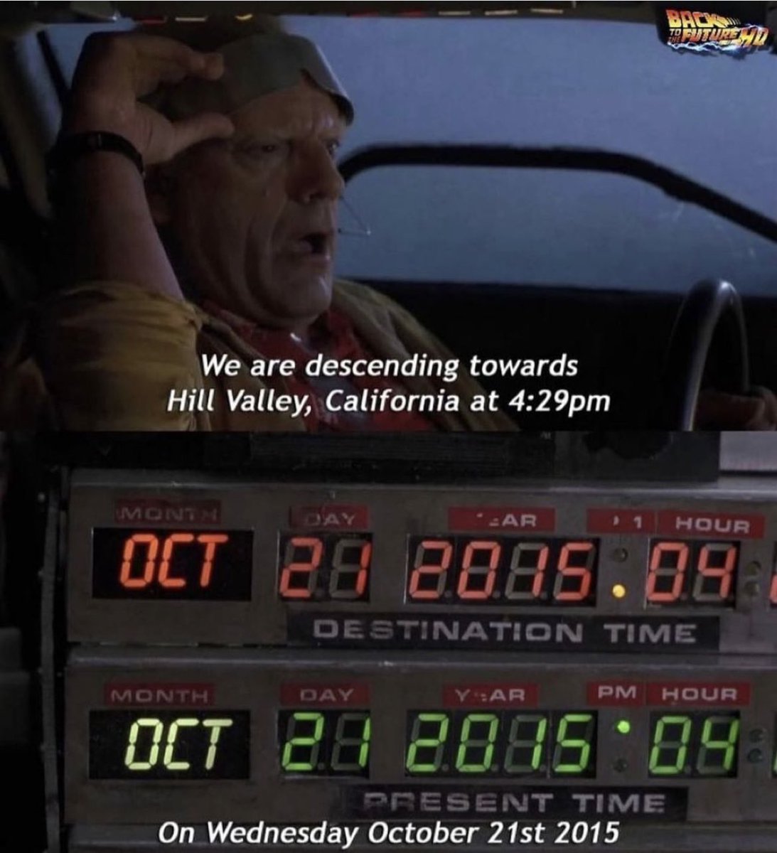 bttfHQ's tweet photo. #BackToTheFutureDay https://t.co/M9ffU6u7rC