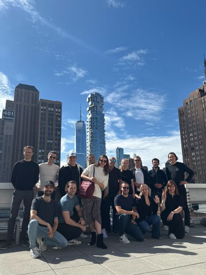 WorkistAI's tweet photo. New growth stage unlocked 🇺🇸🚀

Workist co-founders Tim Wegner, Fabian Brosig, and Alexander Müller are in New York City for the immersion week of German Accelerator's US Market Access Program.  

We are looking forward to more great conversations and knowledge sharing 😎 https://t.co/SIUi0xExed