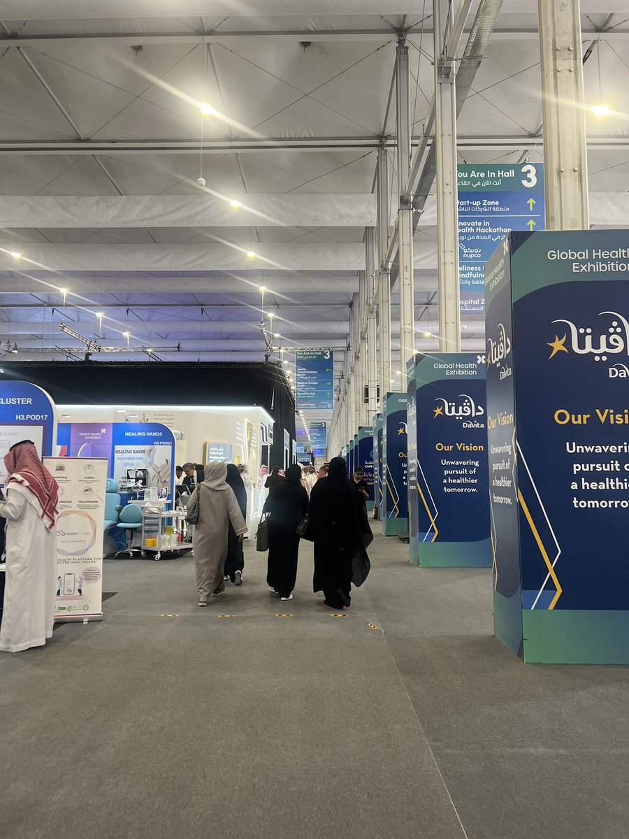 Global health exhibition.