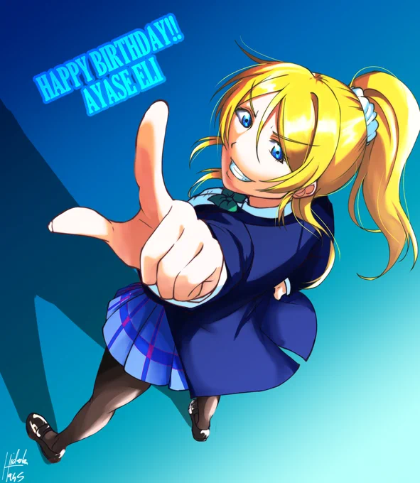 遅れピバえりちか#絢瀬絵里生誕祭2024 #絢瀬絵里誕生祭2024 