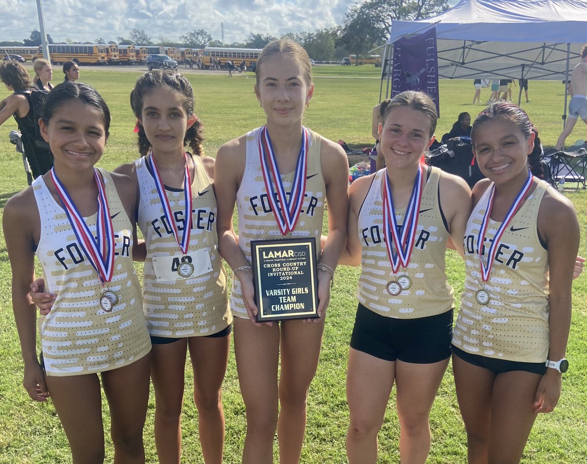 Good luck🍀&amp; soar high Lady Falcons XC at Regionals today-10:45am🏃🏽‍♀️🏃‍♀️ <a href="/FosterWomenXC/">Foster Women's XC</a>