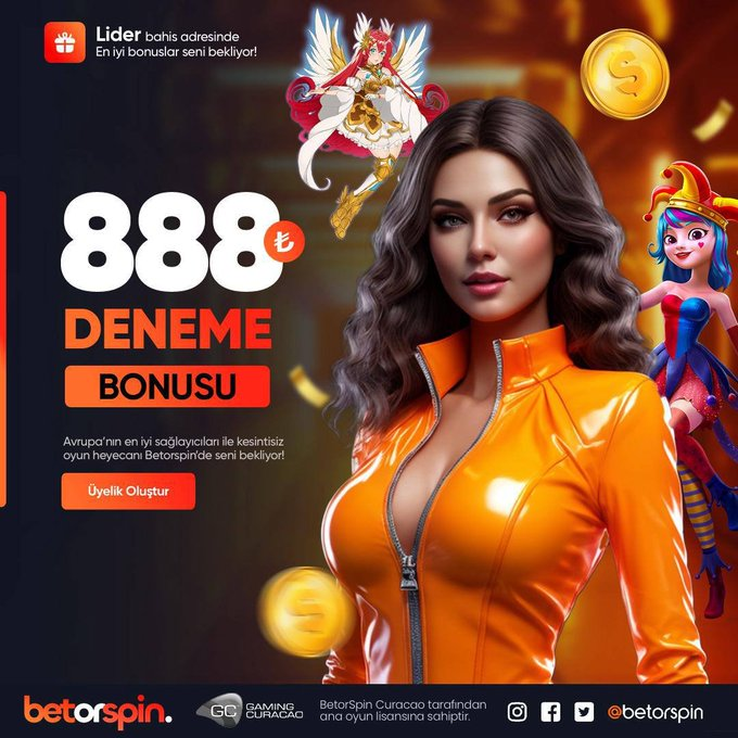 #Betorspin'den 1000 TL Buy Freespin Hediye !

💸%150 Çevrimsiz Slot Bonusu

🎁888TL Deneme Bonusu

✅Üyelik için cutt.ly/qwrLKDT3

#borsa Penaltı #bist100 Samsunspor Osimhen Mourinho Emre Kılınç #SAMvFB Oğuz Aydın Fenerbahçe