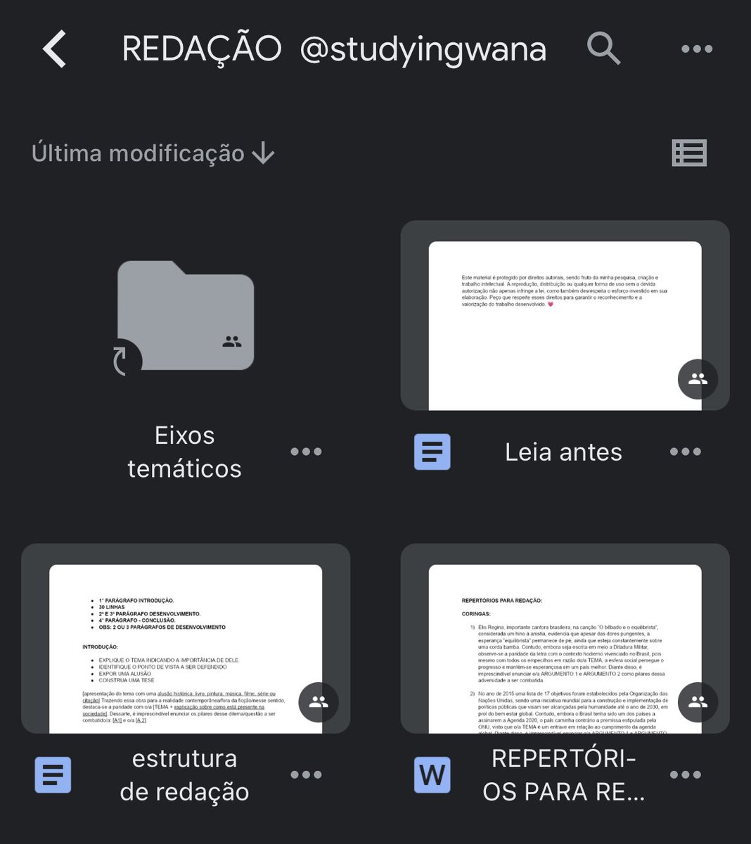 rkivenerd's tweet image. Acabei de adicionar repertórios para todos os eixos temáticos do enem!!!

Pretendo também, até o final de semana, adicionar mais repertórios coringa e argumentos para todos esses eixos que coloquei aqui :)
