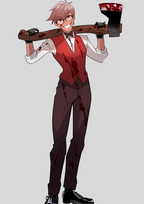 #HazbinHotelFanart#humanalastor生前アラスター 95 