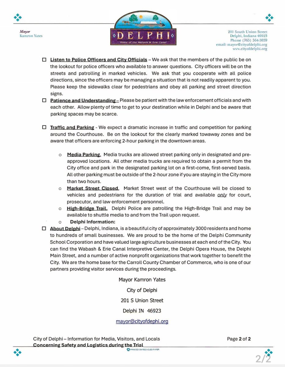 MattBlacInc's tweet image. #RichardAllen #DelphiMurders #AllEyesOnDelphi
⚠️🚓🛑🚨 | No Parking @HeyDizzzy 

x.com/fien_X/status/…