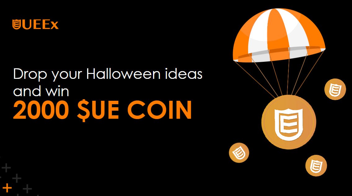 UEEx_official's tweet photo. 🎃 Which token would you like to receive in this Halloween? Leave youe ideas and grab 2000 $UE airdrop！

① Like+RT+Follow
②Comment your answer and drop your UEEX account ID
✅Get your account here: https://t.co/gJXrrqMpCP
💰2 winners

#CryptoAirdrop #CryptoGiveaway #Airdrop #Cryptonews #Bitcoin #UEEX #UEEx