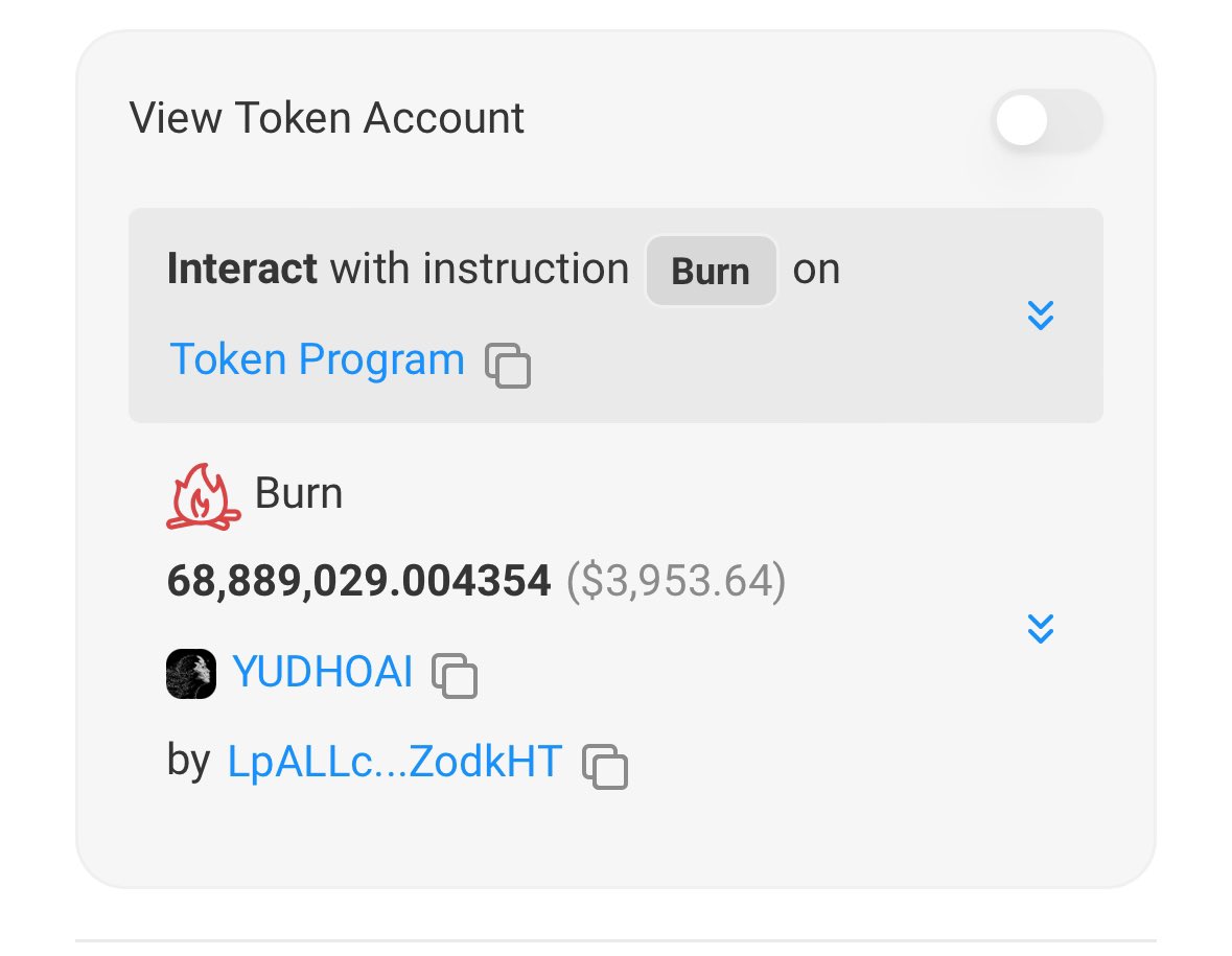 "Burn what you LOVE"🔥

Someone just gave me a PF token with my works as it's thumbnail.

Sent him back what he gave me (in USD worth) and I just burn the rest.