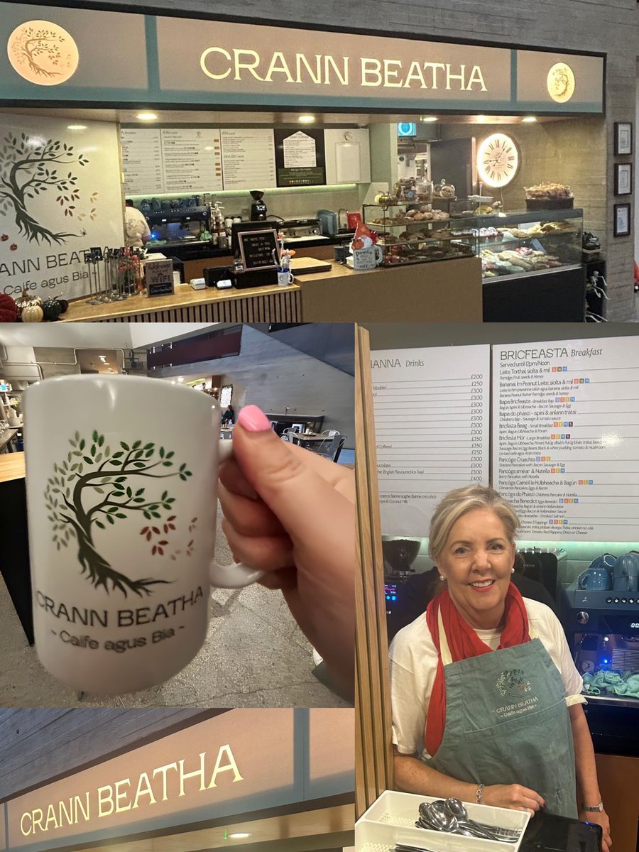 MaryforDerry's tweet photo. Tús ré nua 🌳
🍳☕️ Lovely breakfast in new cafe in @culturlanndoire
Ádh mór to Úna McCole & staff at Crann Beatha (meaning Tree of Life 🌲) in new chapter
Opening hours:
Mon-Fri 8am-4pm
Sat 9am-2pm (from 2 Nov)
#Gaeilge #LoveDerry #supportlocal https://t.co/TypxnGQVF9
