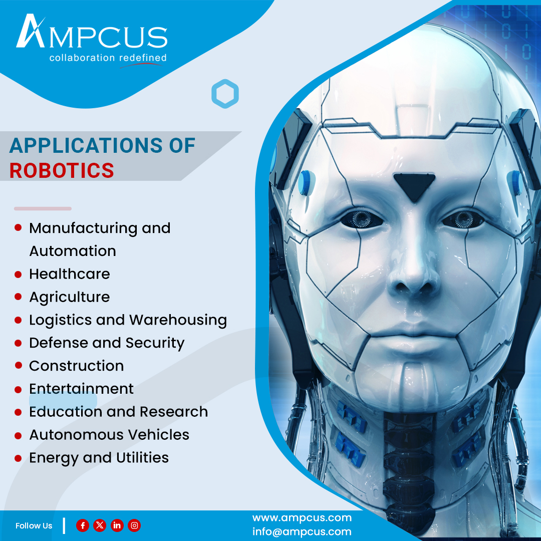 Ampcus_mktg's tweet image. #Robotics has a wide range of applications across various industries and fields. Here are some of the key areas where robotics is applied. | @Ampcus_mktg

Reach Us for More Information: 👇
📞 +1-703-637-7299
📧 info@ampcus.com

#AmpcusInc #TechExploration #Innovation #AI