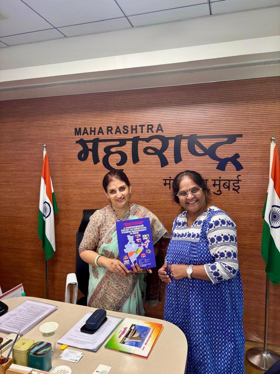 Mr Kumar Dilip, President of <a href="/SulabhIntl/">Sulabh International Social Service Organisation</a>, along with Cape Town Mayor, Mr <a href="/geordinhl/">Geordin Hill-Lewis</a>, met <a href="/MahaChiefSec/">Chief Secretary of Maharashtra</a>, Ms <a href="/ssaunik/">Sujata Saunik</a> to discuss sanitation, urban development, and public health.

#SulabhInternational