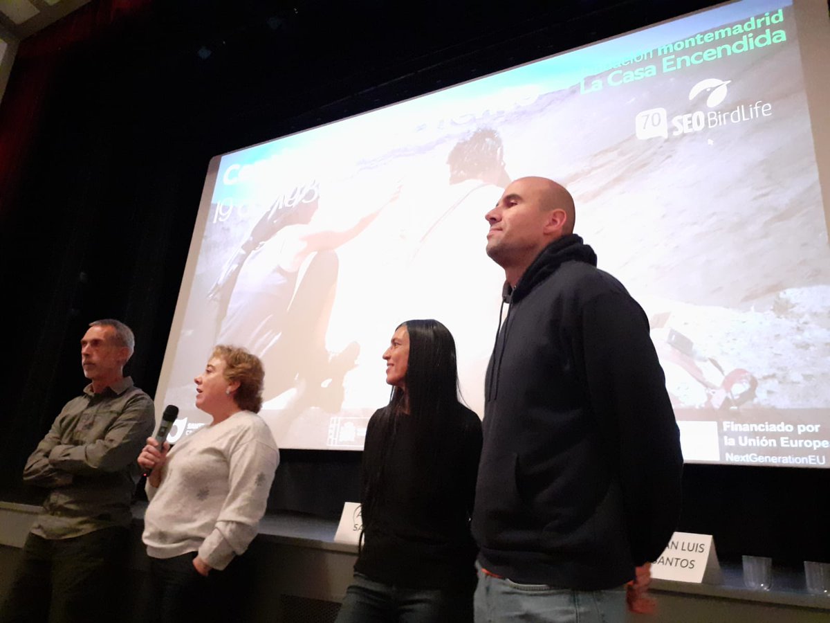🎙 Estamos encantados con el éxito rotundo de las proyecciones de nuestro documental Centinelas del Viento en Madrid y Santander durante este mes de octubre, en el marco del Ciclo de Cine Documental Pajareros de <a href="/seo_birdlife/">SEO/BirdLife</a>.