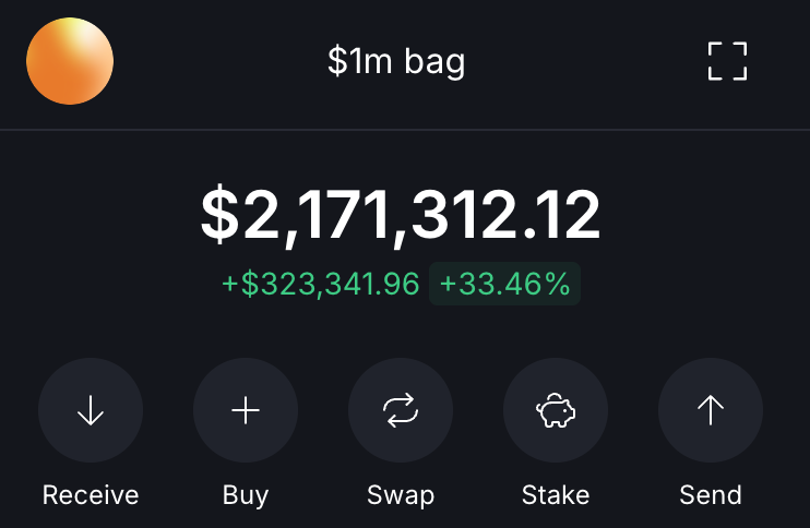Fully sold my $GOAT position, fixing $1.5m profit

Holding $SOL now and wanna share gains 

10 winners X 10 $SOL ($1700) each

Like, RT and drop your $SOL addy below 

Must be following, results in 24h