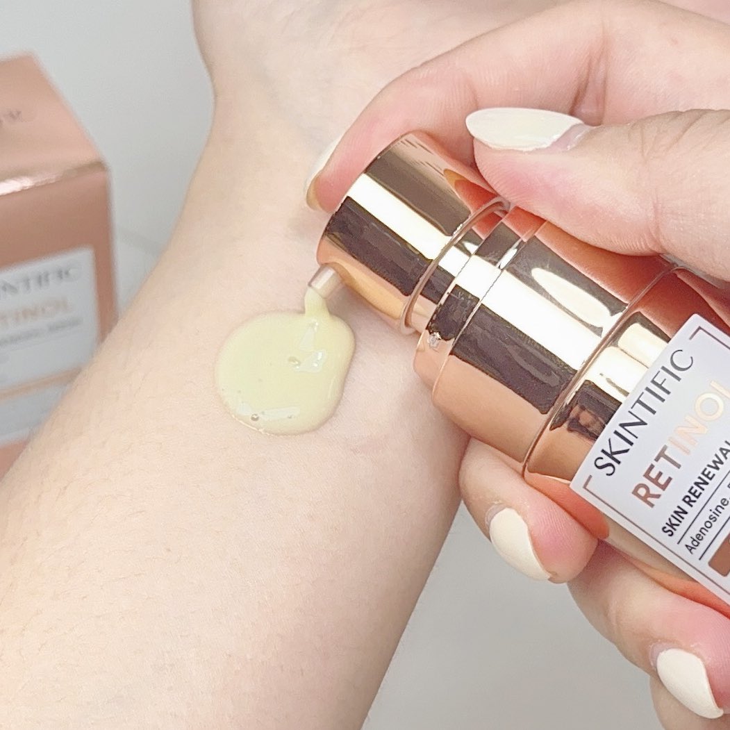 ขวดที่ 2 แล้วค่า Skintific retinol skin renewal serum เป็นเซรั่มเรตินอลที่อ่อนโยน ริ้วรอยตื้นๆ ผิวหมอง ผิวเป็นสิว ต้องใช้เลย เค้าจะช่วยเสริมเกราะป้องกันผิวด้วย ตอนนี้ผิวดูเนียน สีผิมสม่ำเสมอขึ้นด้วย ชอบบ ที่สำคัญราคาดี! #ของดีบอกต่อ #ใช้จริงรีวิวจริง https://t.co/7JvpHSXQUc