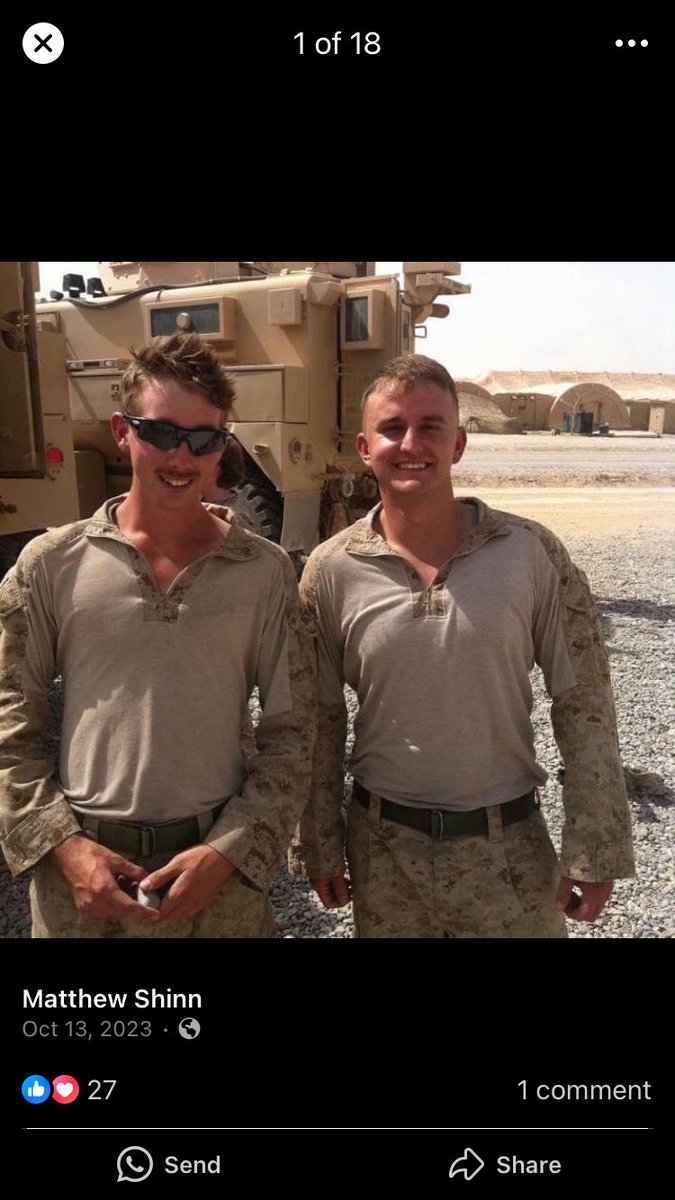zindeejournal's tweet image. We lost another great Marine and my best friend Corporal Matthew “Gator” Carl Shinn born July 20th, 1989 - October 13th, 2024. He will be missed significantly- everyday.