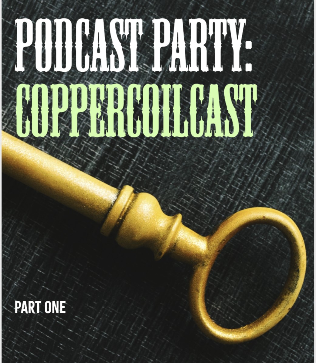 The wealthy Von Crofts hire a party of adventurers to find the body of their dead son in a haunted pleasure palace – and to bring him back to life. CoppercoilCast Episode 1 is now available in the PodCast Party: A D&amp;D Podcast feed, or right here: cast-party.com/2024/10/21/cop… #dnd