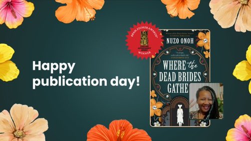 Oooohh this is gonna be good. Happy Publication Day @NuzoOnoh ! Where the Dead Brides Gather is getting all the accolades and with good reason. You come at the Queen, you best not miss. <a href="/TitanBooks/">Titan Books</a> <a href="/CathTrech/">Cath Trechman</a> #AfricanHorror  #fantasy <a href="/africansfs/">ASFS</a>