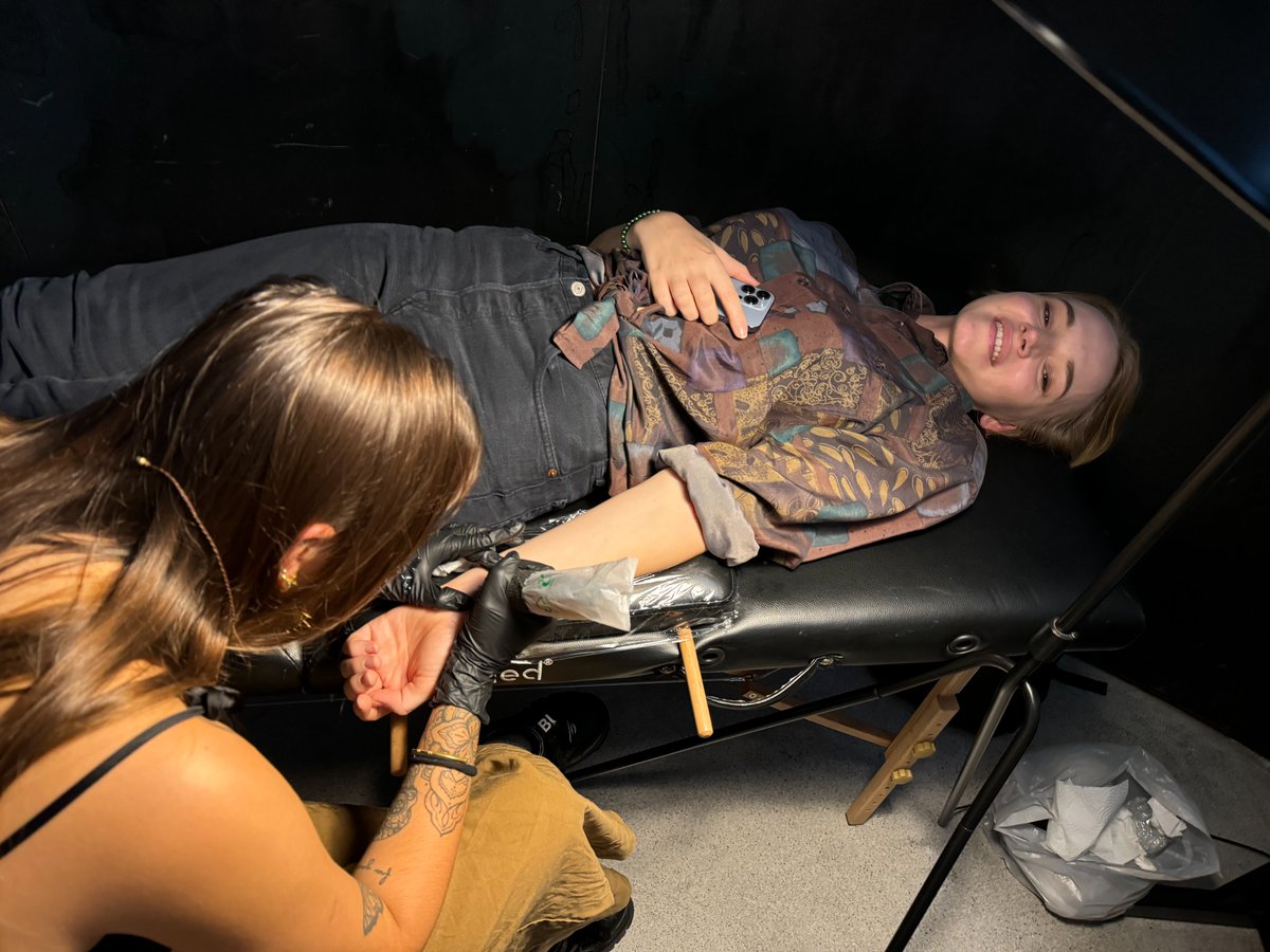 I did it. Got permanently inked over the weekend in Lisbon for the culture. Now the ✨AFFC✨ vibes are with me forever, keep Anti-Farming!

<a href="/worldofwomennft/">world of women</a> is here to stay.

The AFFC stars are for real, the WoW Coin logo is a temp, for now 👀