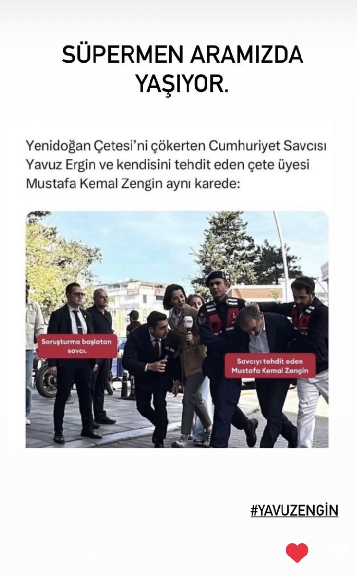 Sizin gibi savcılar, bu ülkeye örnek olmalı bu işi hakkıyla yapanları görmek umut veriyor🧿🇹🇷🇹🇷 resim öyle değil böyle çekilir işte 👏👏👏<a href="/yavuzengin/">yavuz engin</a>