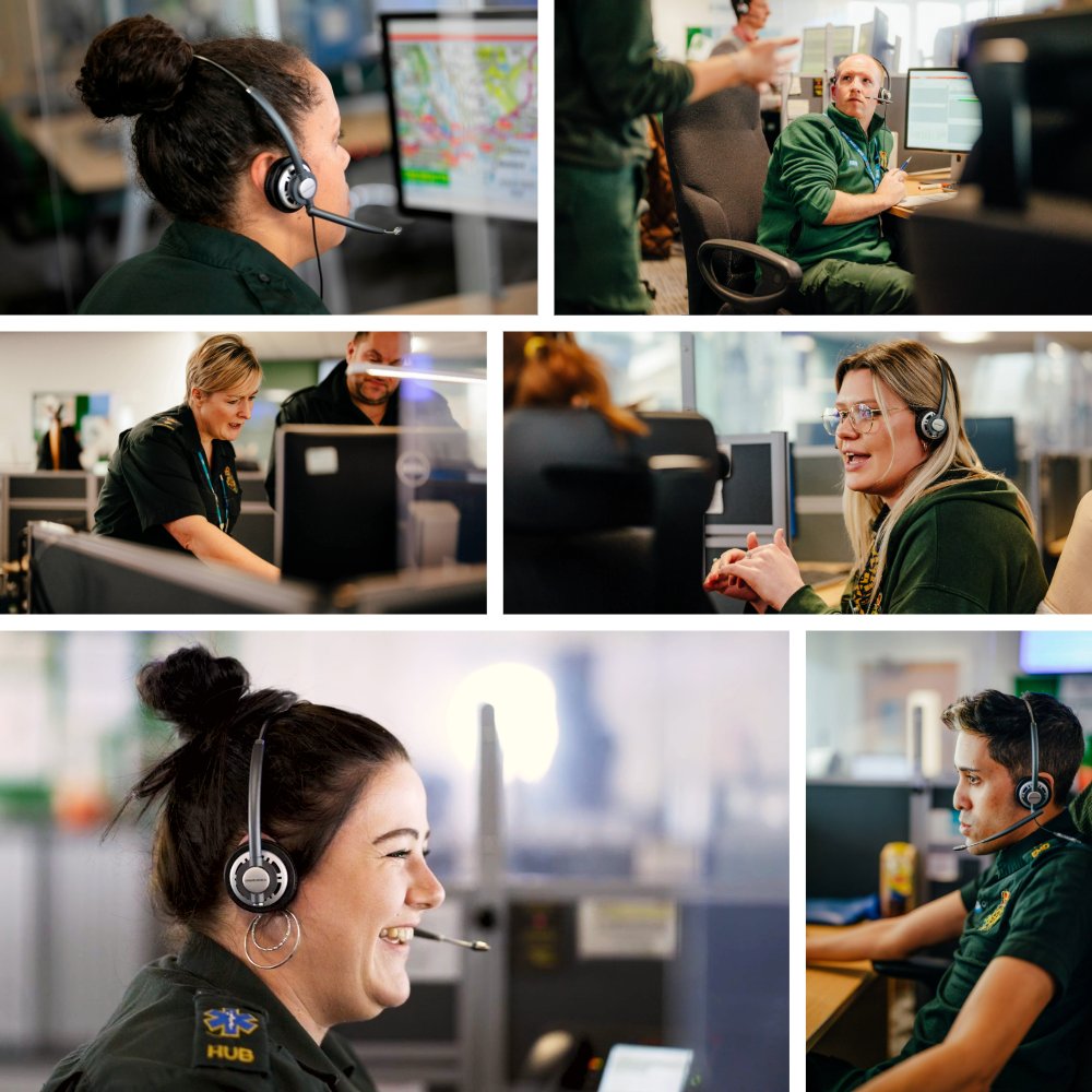 It's #InternationalControlRoomWeek! 🎧 💻 🚑
 
Our dedicated people in our Emergency Operations Centres are the first point of contact to the service for those who are experiencing a medical emergency. 
 
Thank you for everything you do, and the role you play in #TeamSWASFT. 💚