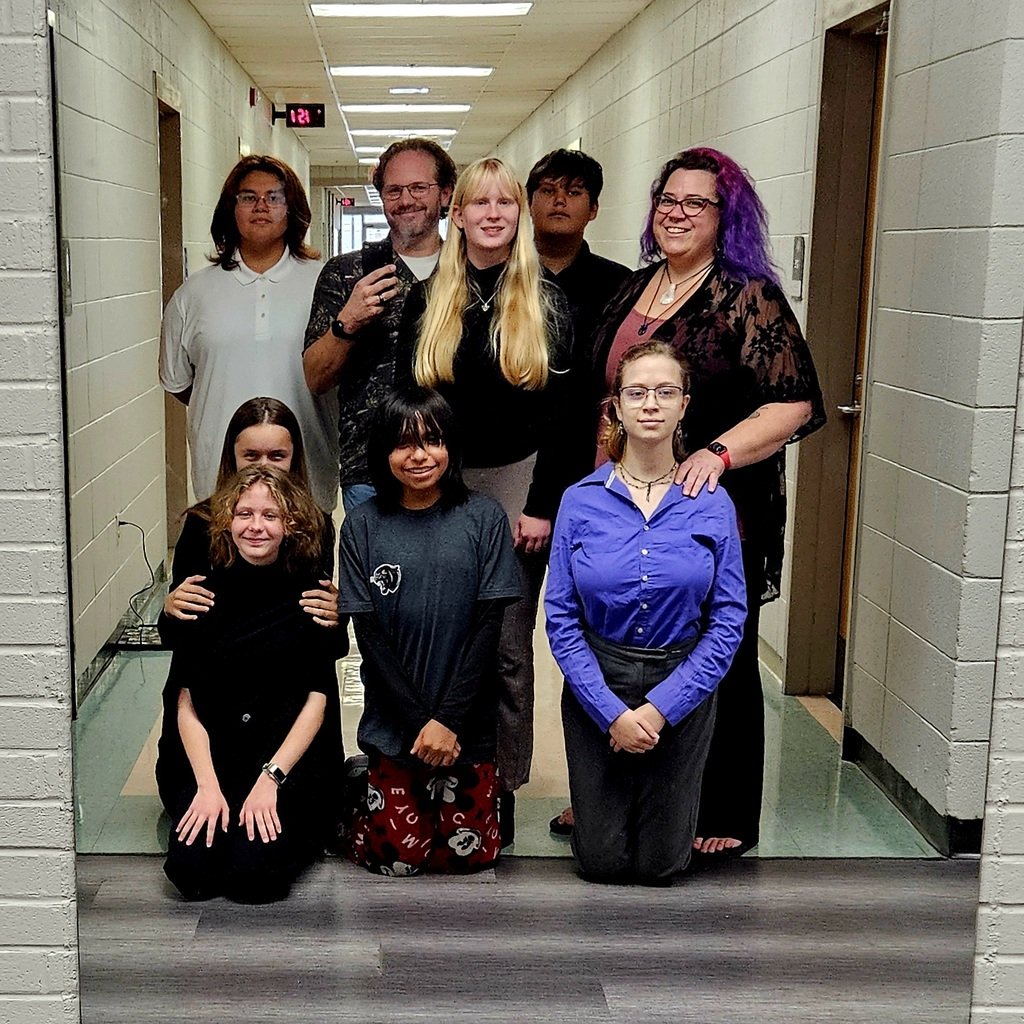 CLBSchools's tweet photo. The 5:30 AM departure on MEA Saturday didn't stop these Panthers from letting their voices be heard at this season's initial Congressional Debate at DGF HS.
No one broke finals, but they worked hard on prep on the ride, spoke their truths, and still enjoyed the day. #CLBSpeech https://t.co/8YaWmFzZcv