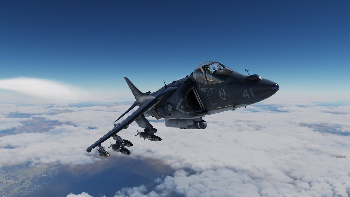 shirokonosensei's tweet image. #RAZBAM AV-8B N/A 30,00ft destroying SA-15 with GBU-54