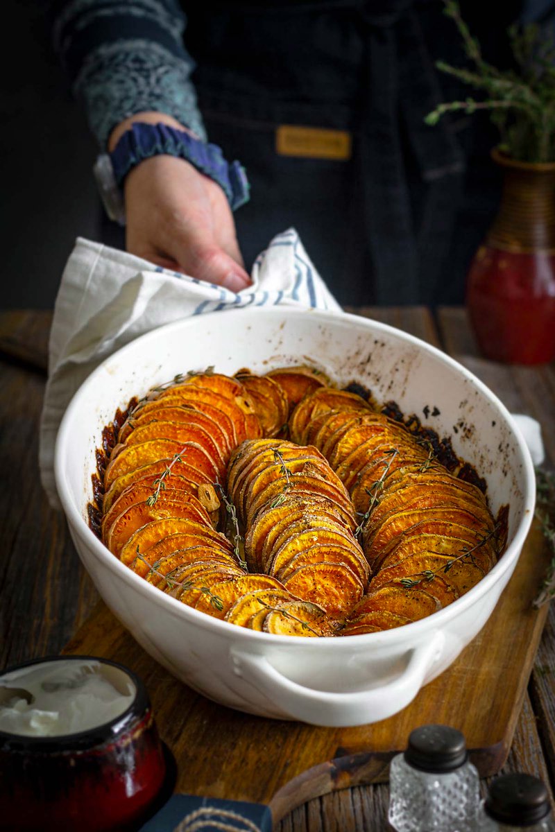 Crispy Roasted Sweet Potatoes: Gluten-Free | All that's Jas all-thats-jas.com/crispy-roasted… via <a href="/all_thats_jas/">All that's Jas</a> #Thanksgiving #sweetpotatoes