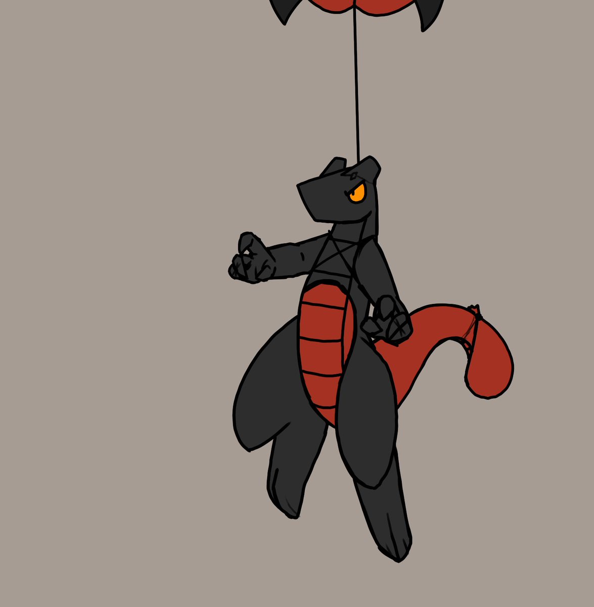 thatonelizard2's tweet image. HAH IT IS *I* THE TERRIFYING AND STOMPY PHOXTWO 

FEAR ME AND DONT GET ANY CLOSER TO CHECK HOW BIG I AM 

(Thanks for the help with the flying effects @phoxdoingstuff)