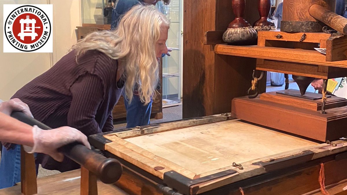 Christine Van Zandt. MILKWEED FOR MONARCHS (2024). (@christinevz) on Twitter photo This #GutenbergPress replica (invented in the 1440s) was at #2024PrintersFair, "A Celebration of Letterpress, Book Arts & Paper," printersfair.com. Could have spent days here. Now I want to go to the @Gutenbergmuseum. <a href="/PrintMuseumCA/">Print Museum</a>. #printingpress #letterpress #bookarts This #GutenbergPress replica (invented in the 1440s) was at #2024PrintersFair, "A Celebration of Letterpress, Book Arts & Paper," printersfair.com. Could have spent days here. Now I want to go to the @Gutenbergmuseum. <a href="/PrintMuseumCA/">Print Museum</a>. #printingpress #letterpress #bookarts