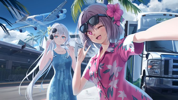 Island of La☀Flyng Honu🐢二人の南国バカンス⛱️ 