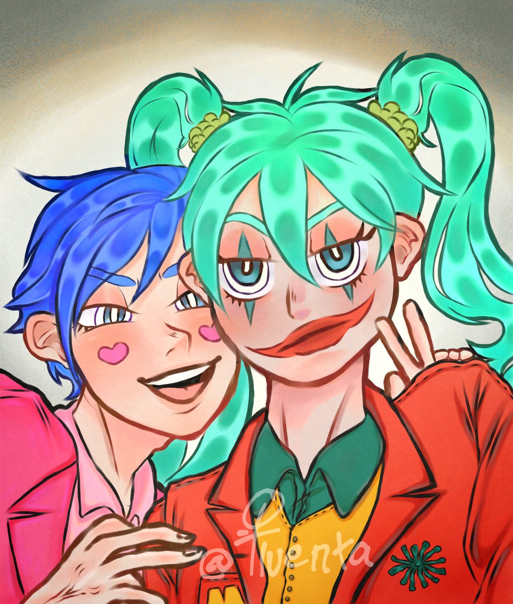 Pluenta's tweet photo. @sleazy_art Hii!! You can call me koshi, and I draw fanarts of vocaloid, horror video games, etc! https://t.co/33jC9v531y