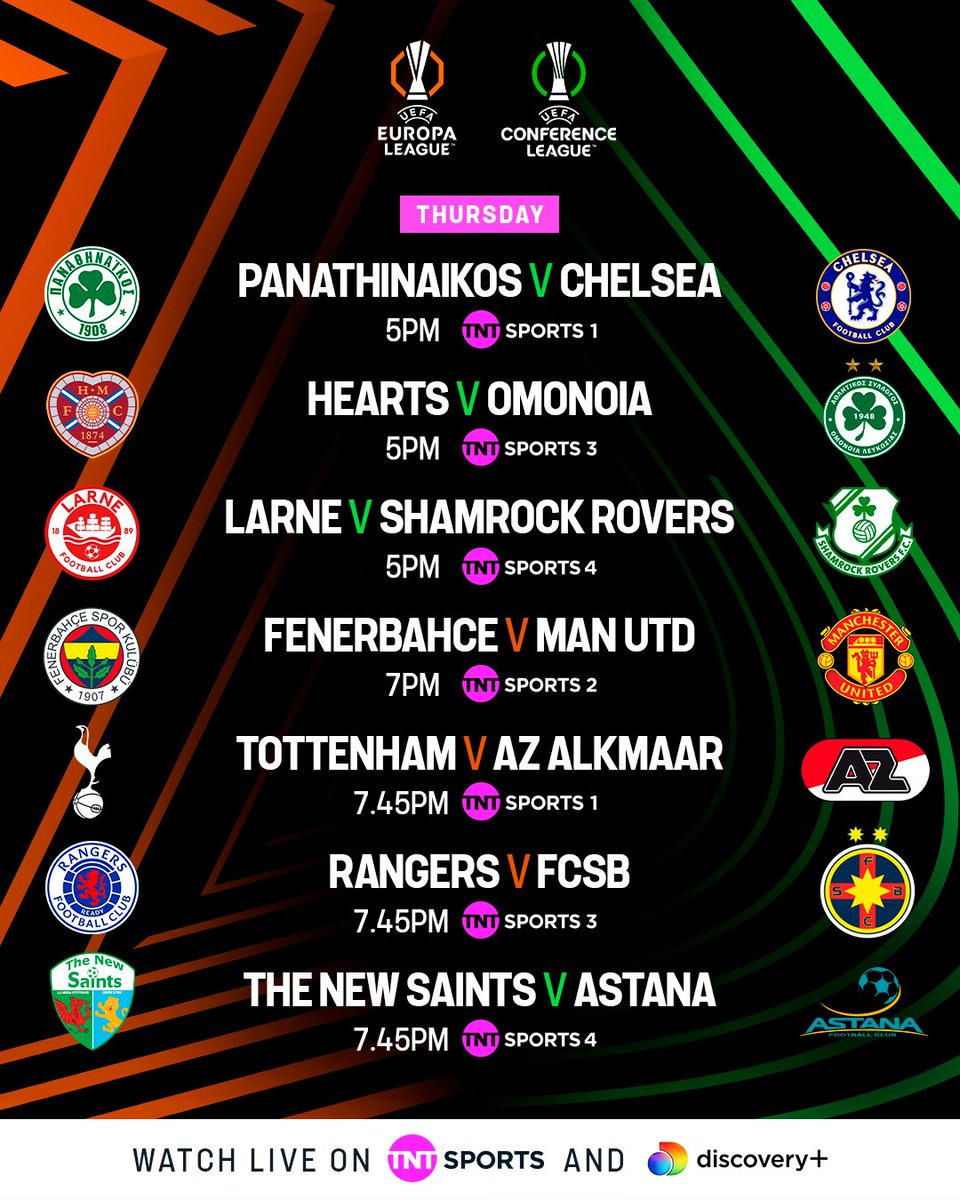 Football on TNT Sports (@footballontnt) on Twitter photo Champions League โ๏ธ
But there is plenty more European action on the horizon ๐คฉ
๐บ <a href="/tntsports/">TNT Sports</a> & <a href="/discoveryplusUK/">discovery+ UK</a> Champions League โ๏ธ
But there is plenty more European action on the horizon ๐คฉ
๐บ <a href="/tntsports/">TNT Sports</a> & <a href="/discoveryplusUK/">discovery+ UK</a>