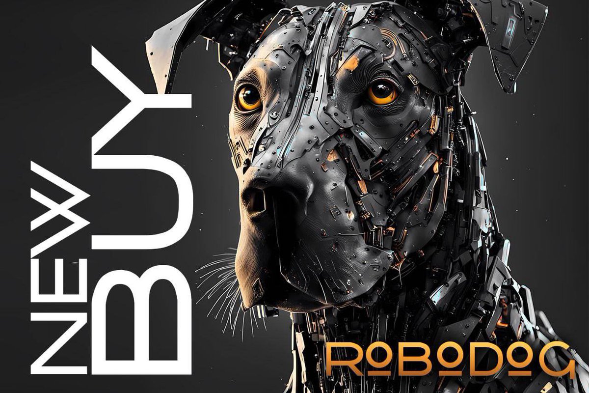 topmodcripto's tweet photo. @cryptolyxe $robodog Look at it. I think it will be over 100 million! https://t.co/NVOdIBxTbx