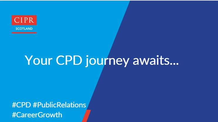 CIPR Scotland (@cipr_scotland) on Twitter photo đChampioning CPD across Scotlandđ
We're closing in on 200 <a href="/CIPR_Global/">Chartered Institute of Public Relations</a> members in Scotland who have started logging their CPD points for this year.
Remember, CPD isnât just a requirement - itâs an opportunity!
Visit your online MyCIPR account to get started. đChampioning CPD across Scotlandđ
We're closing in on 200 <a href="/CIPR_Global/">Chartered Institute of Public Relations</a> members in Scotland who have started logging their CPD points for this year.
Remember, CPD isnât just a requirement - itâs an opportunity!
Visit your online MyCIPR account to get started.