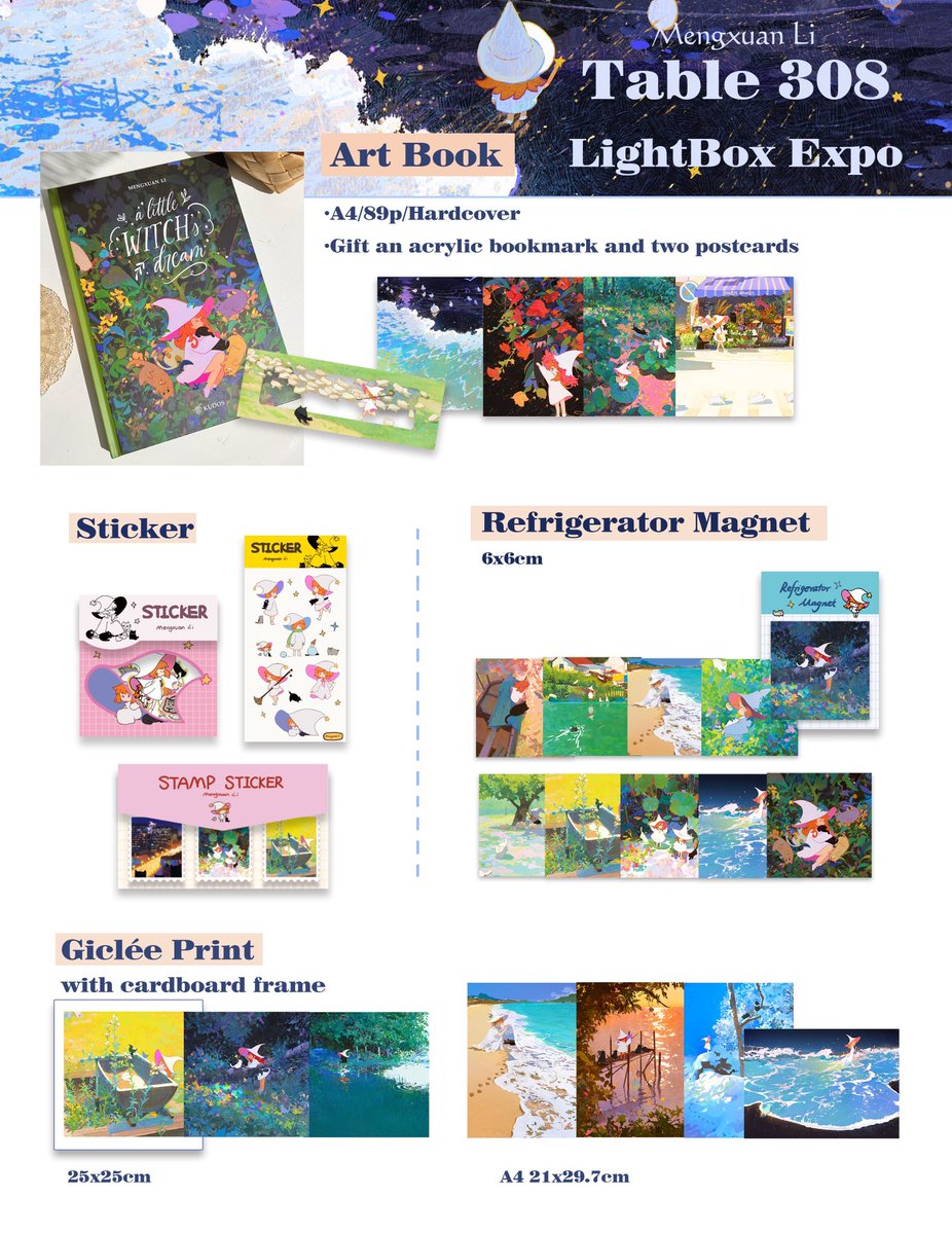 MengxuanLiart's tweet photo. catalog for lightbox! I’ll be tabling at 308, hope to see you there!!✨ https://t.co/1OPm4kxIvI