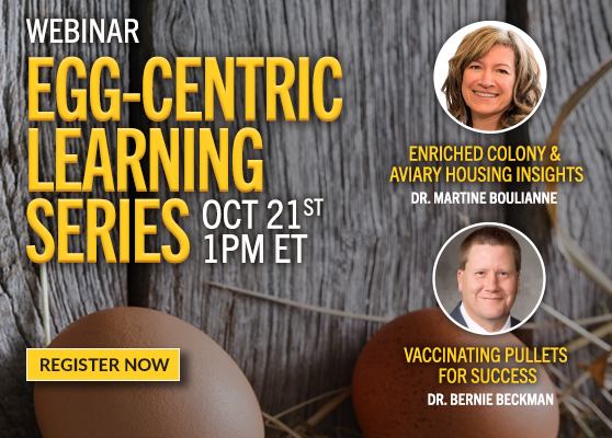 Michelle_Annex_'s tweet photo. @canadianpoultry is hosting this webinar TODAY. #Egg Producers - don't miss hearing from Dr. Martine Boulianne and Dr. Bernie Beckman. 

Can't join live? You're ticket will ensure you get the on-demand version to watch the recording at your leisure! 
https://t.co/HkSdxT2GqL https://t.co/qzEimUPirV