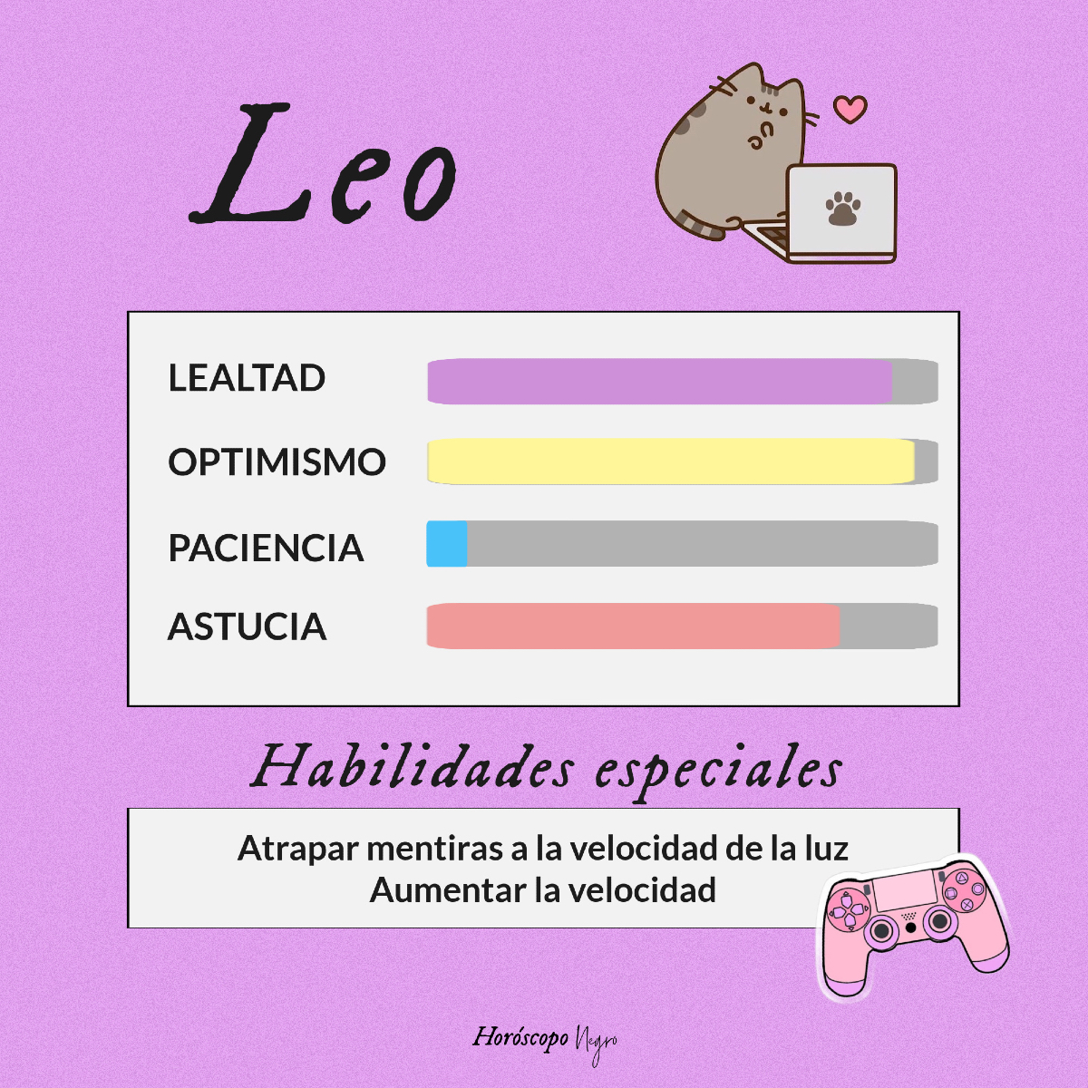 Ficha de Leo ♌️🦋
