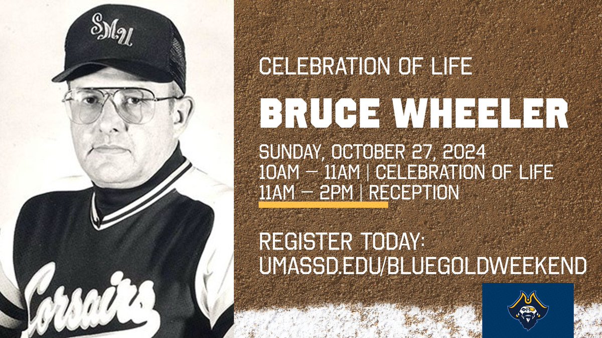 UMD Baseball (@umassdbaseball) on Twitter photo Please join the UMass Dartmouth community in celebrating Bruce Wheeler. Follow the link below to register <a href="/UMassD_Alumni/">UMassD Alumni</a> <a href="/UMassD/">UMass Dartmouth</a> <a href="/UMassDAthletics/">UMassD Athletics</a> <a href="/d3baseball/">D3baseball</a>
securelb.imodules.com/s/1355/22/inte… Please join the UMass Dartmouth community in celebrating Bruce Wheeler. Follow the link below to register <a href="/UMassD_Alumni/">UMassD Alumni</a> <a href="/UMassD/">UMass Dartmouth</a> <a href="/UMassDAthletics/">UMassD Athletics</a> <a href="/d3baseball/">D3baseball</a>
securelb.imodules.com/s/1355/22/inte…