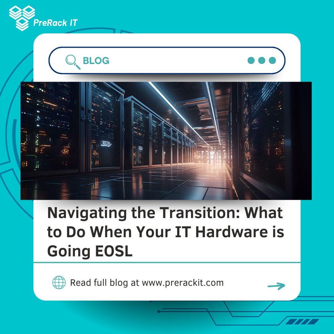 PreRackIT's tweet photo. As hardware devices approach the End-of-Service Life (EOSL) stage, businesses and individuals are faced with critical decisions to ensure the continued functionality, security, and efficiency of their operations.

#endofservicelife #itmaintenance #thirdpartysupport #PreRackIT https://t.co/KUbGw80xIm