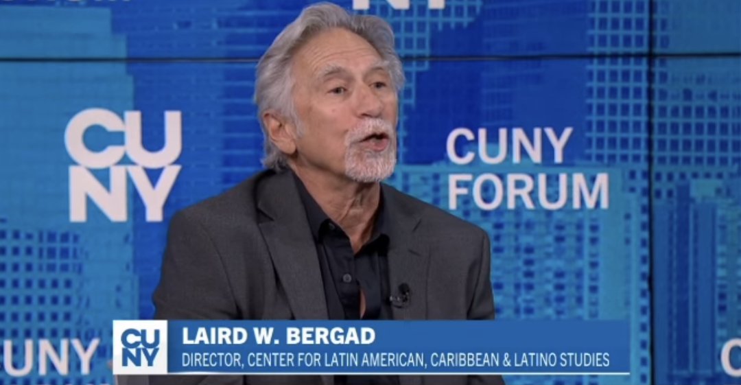 In this episode of the CUNY Forum, "Why vote? Is that a really question ?" Laird Begard, Director of CLACLS, highlighted the voting trends and emphasized the significance of the Latino vote in this election.
Watch on YouTube!
🔗youtube.com/watch?v=2T_cEA…